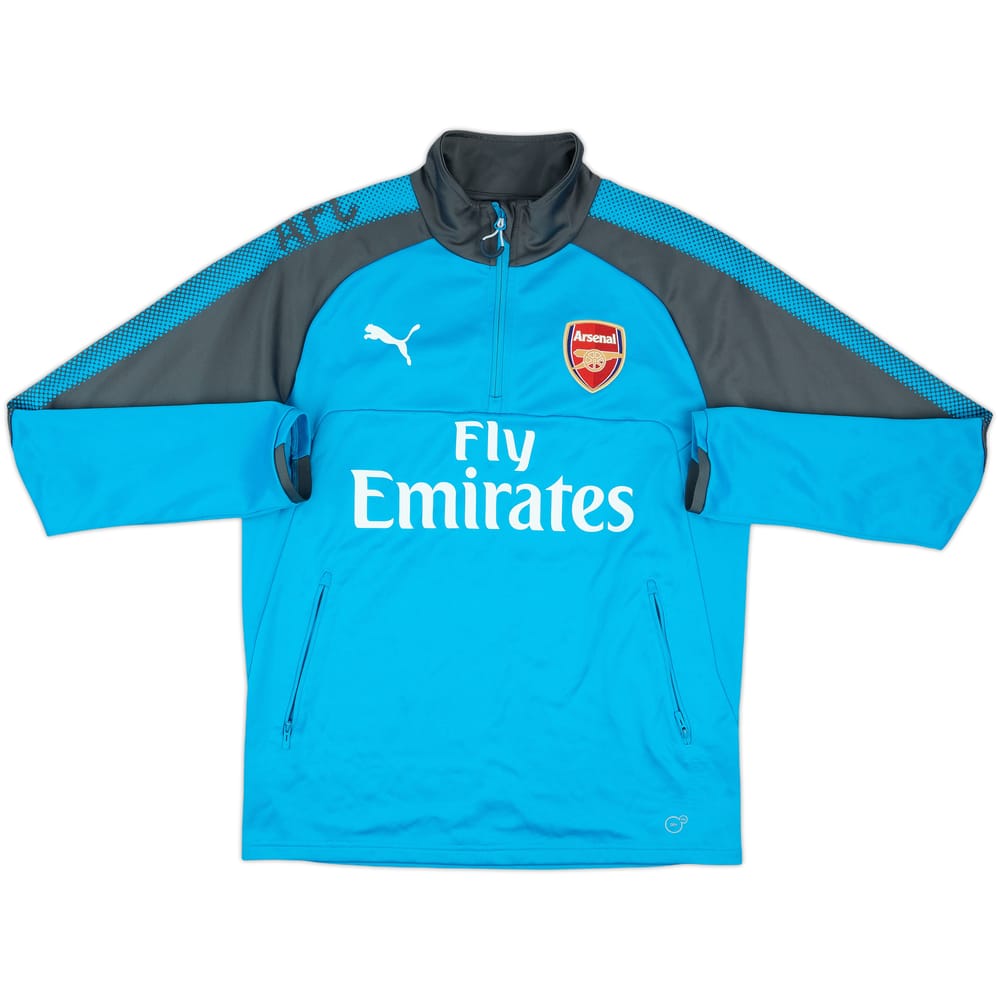 2017-18 Arsenal Puma 1/4 Zip Drill Top - 9/10 - (M)
