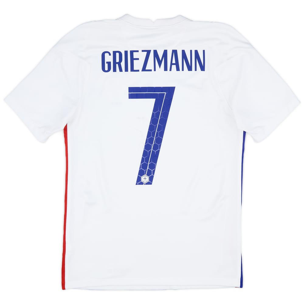 2020-21 France Away Shirt Griezmann #7 - 5/10 - (S)
