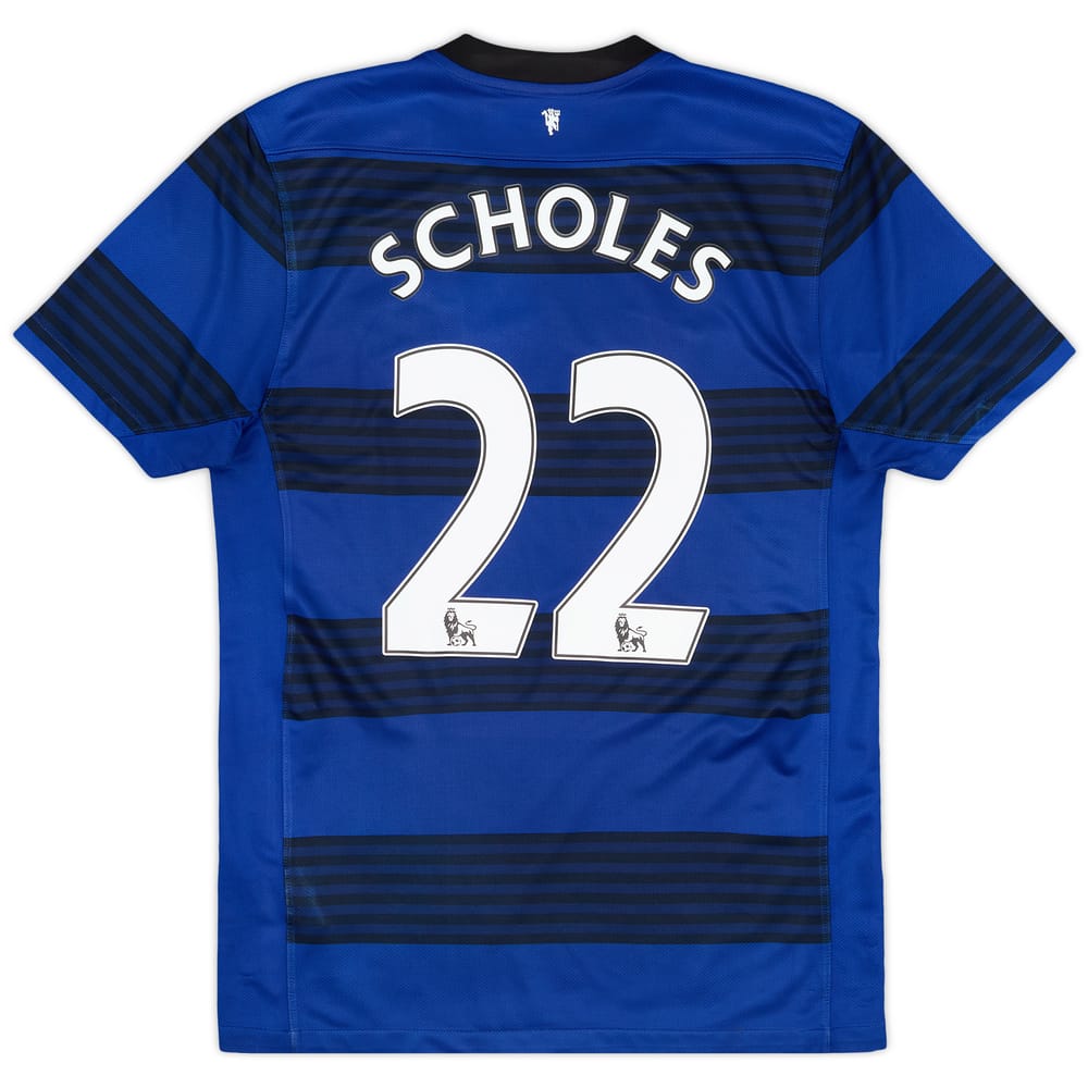 2011-13 Manchester United Away Shirt Scholes #22 - 5/10 - (S)