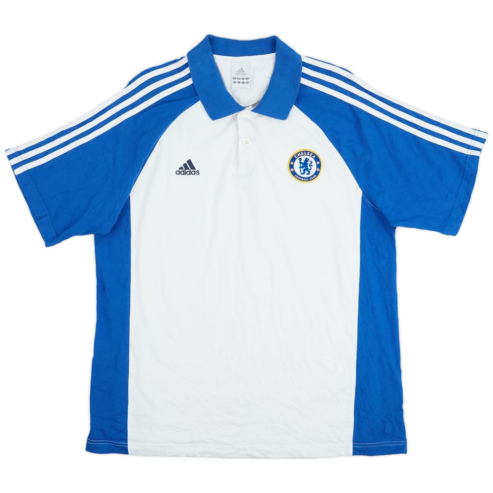 2007-08 Chelsea adidas Polo Shirt - 8/10 - (L)