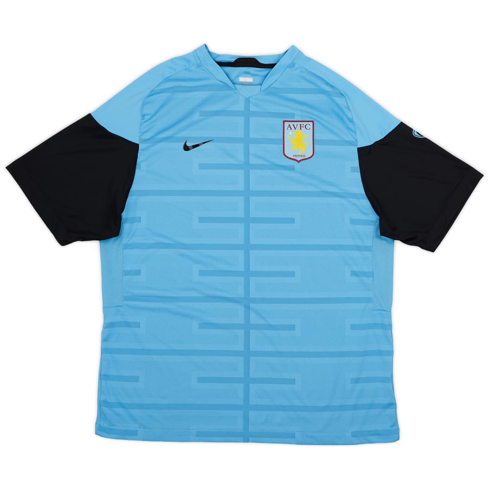 2009-10 Aston Villa Nike Training Shirt - 8/10 - (XL)