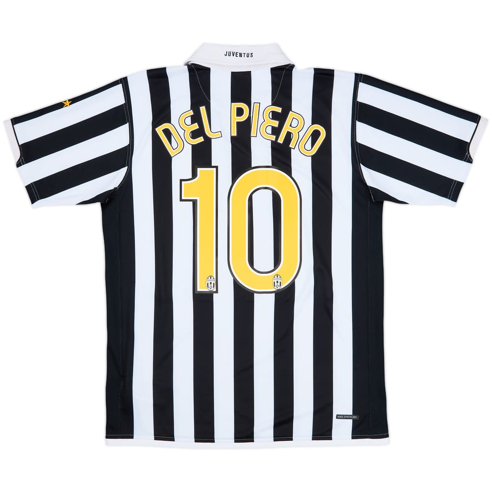 2006-07 Juventus Home Shirt Del Piero #10 - 9/10 - (L)