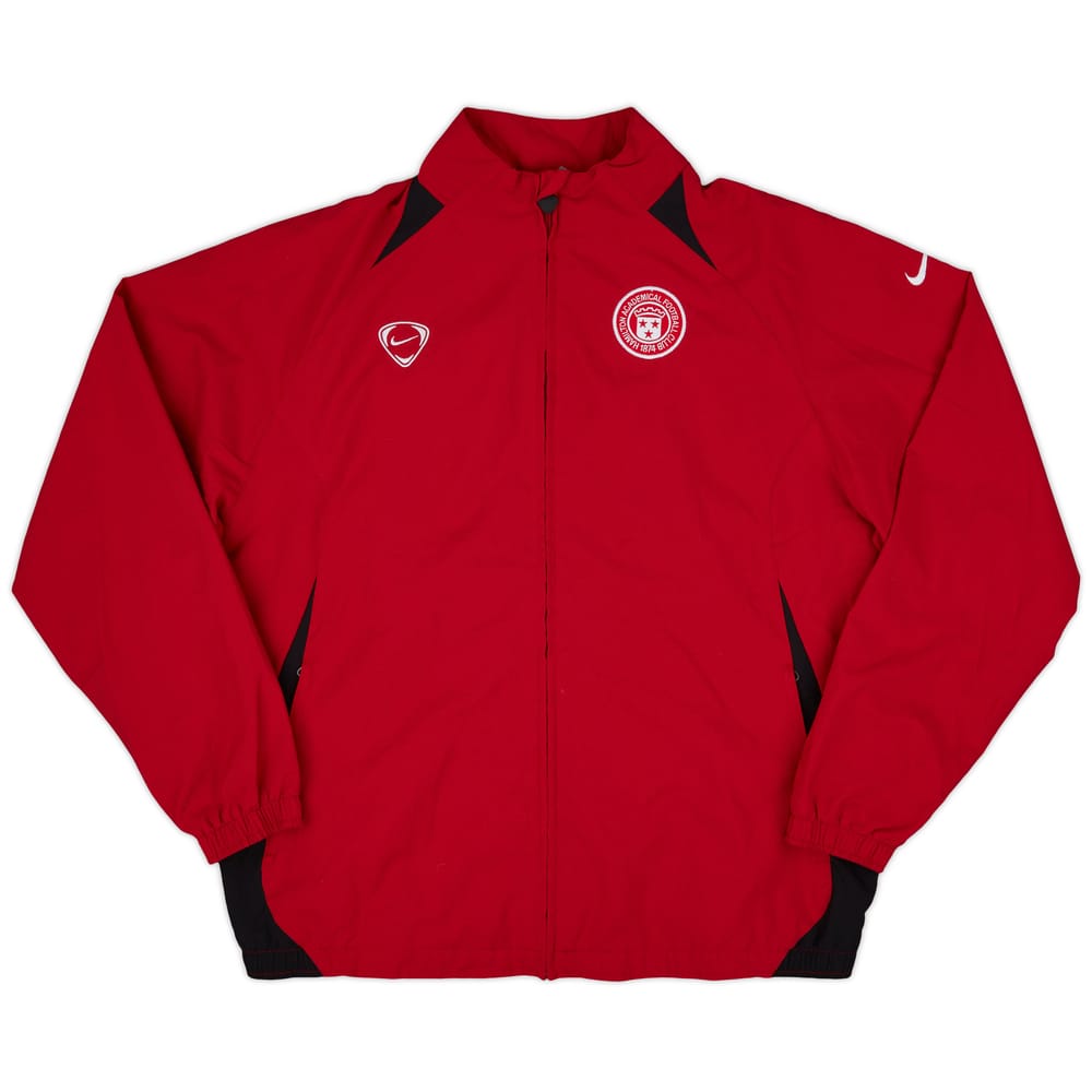 2007-08 Hamilton Academical Nike Track Jacket - 9/10 - (M)