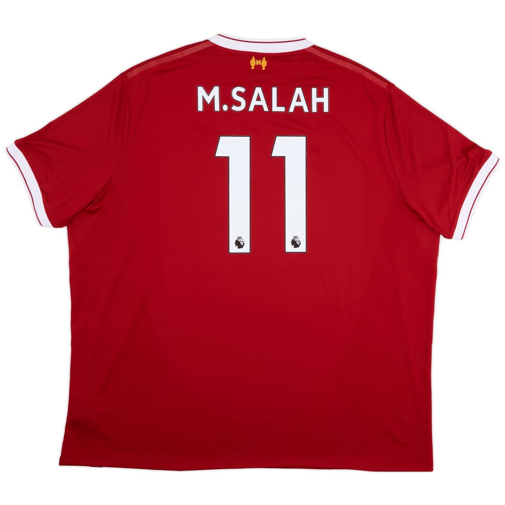 2017-18 Liverpool 125 Years Home Shirt Salah #11 - 9/10 - (3XL)