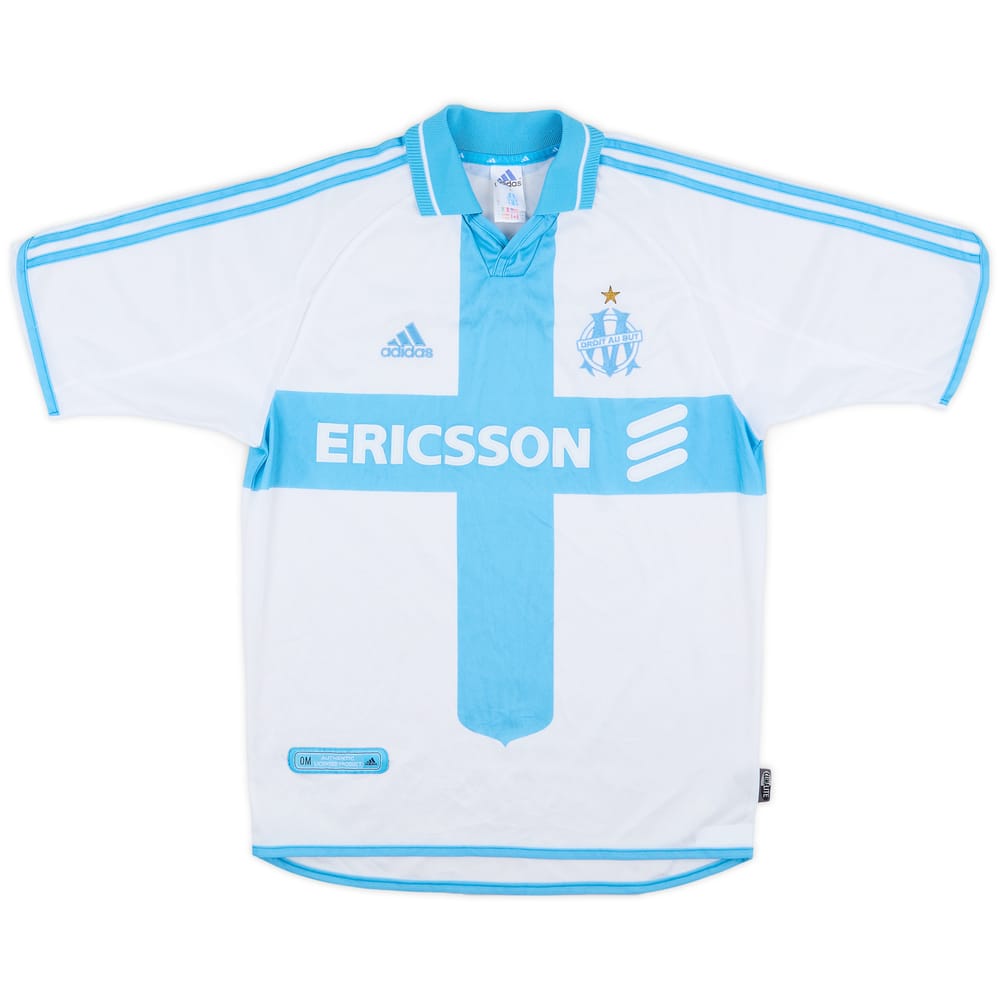 2000-01 Olympique Marseille Home Shirt - 8/10 - (S)