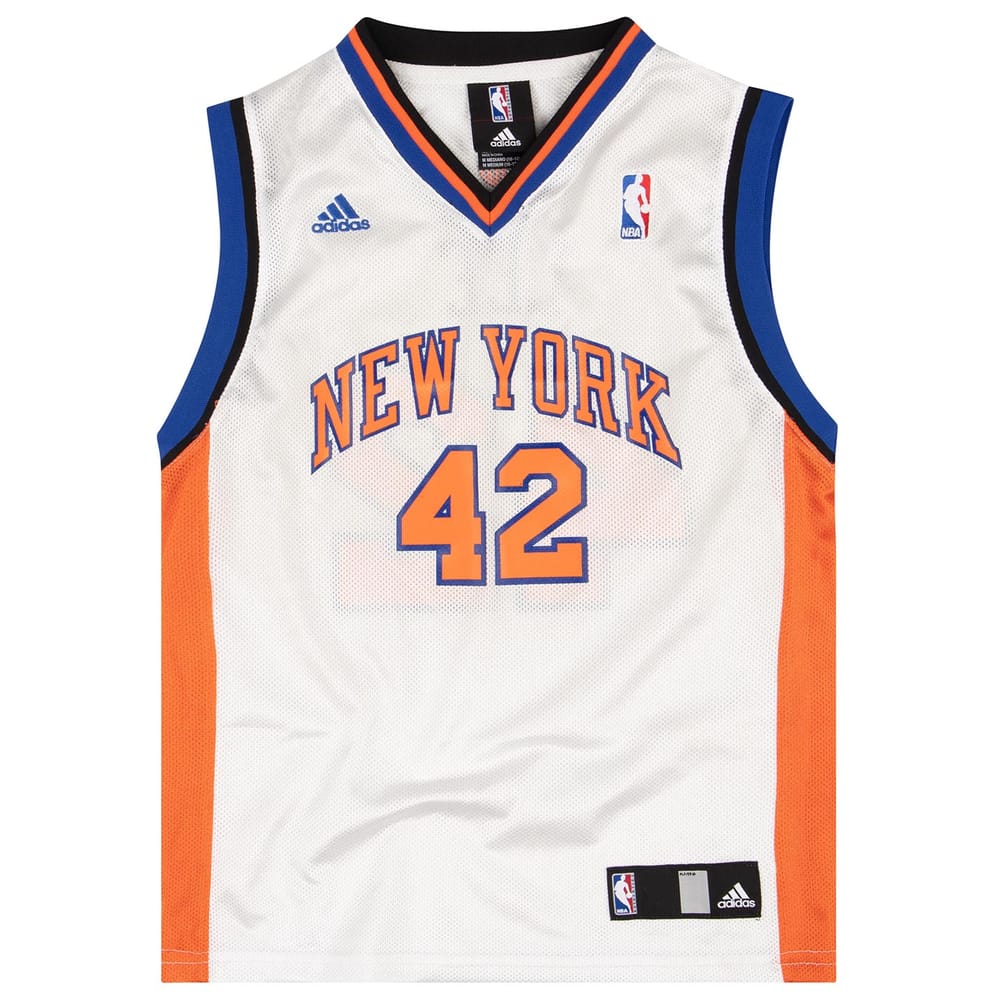2006-10 New York Knicks Lee #42 adidas Jersey (Home) Y