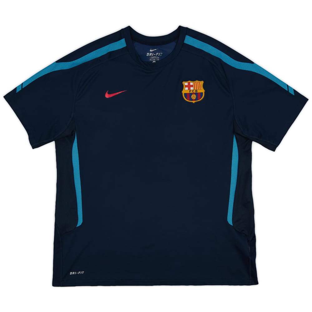 2010-11 Barcelona Nike Training Shirt - 9/10 - (XL)
