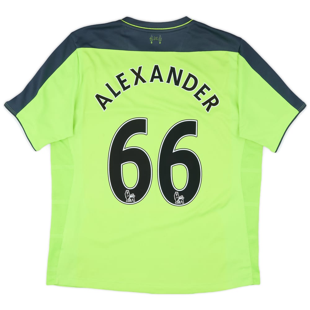 2016-17 Liverpool Third Shirt Alexander #66 - 6/10 - (L)
