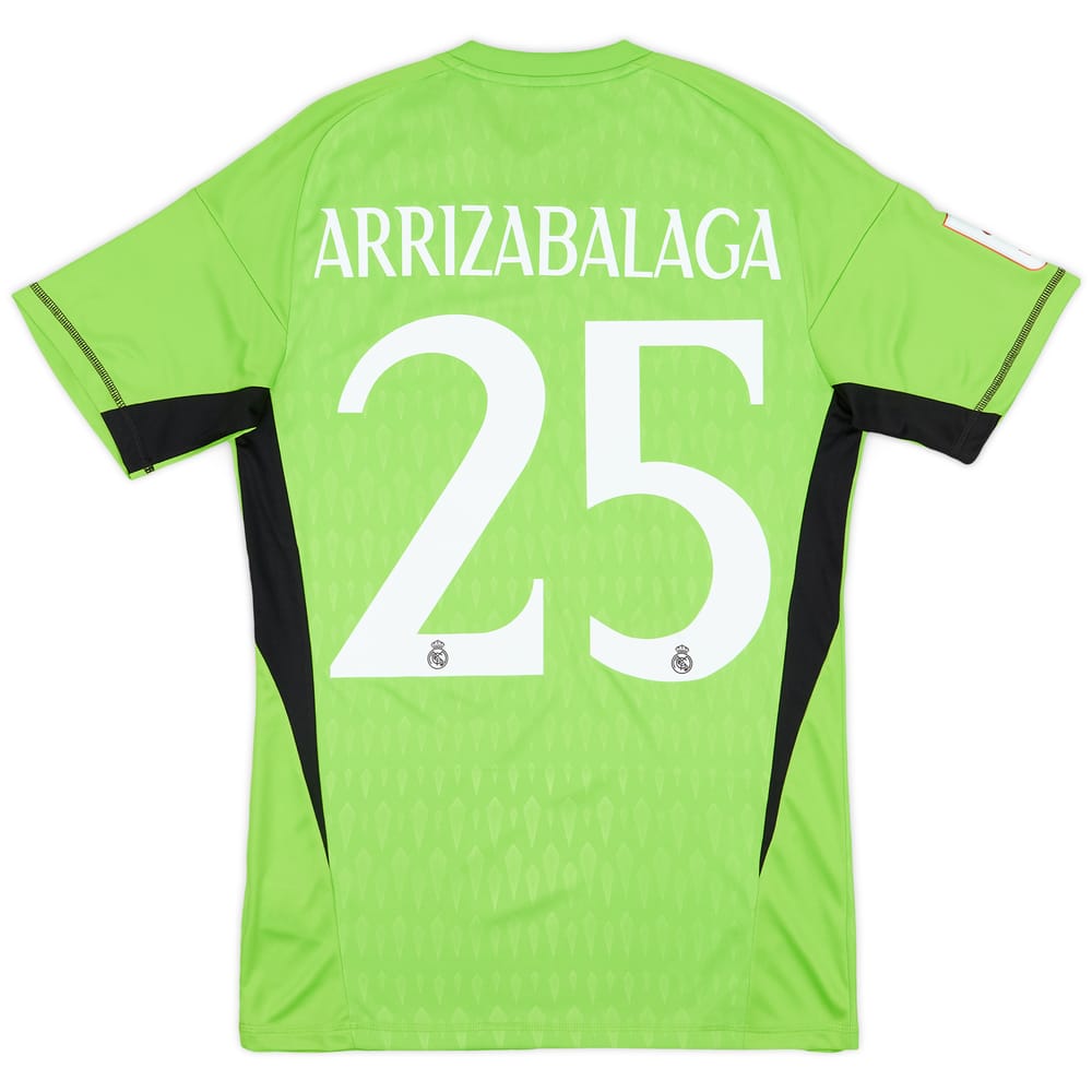 2023-24 Real Madrid GK Home Shirt Arrizabalaga #25 (S)