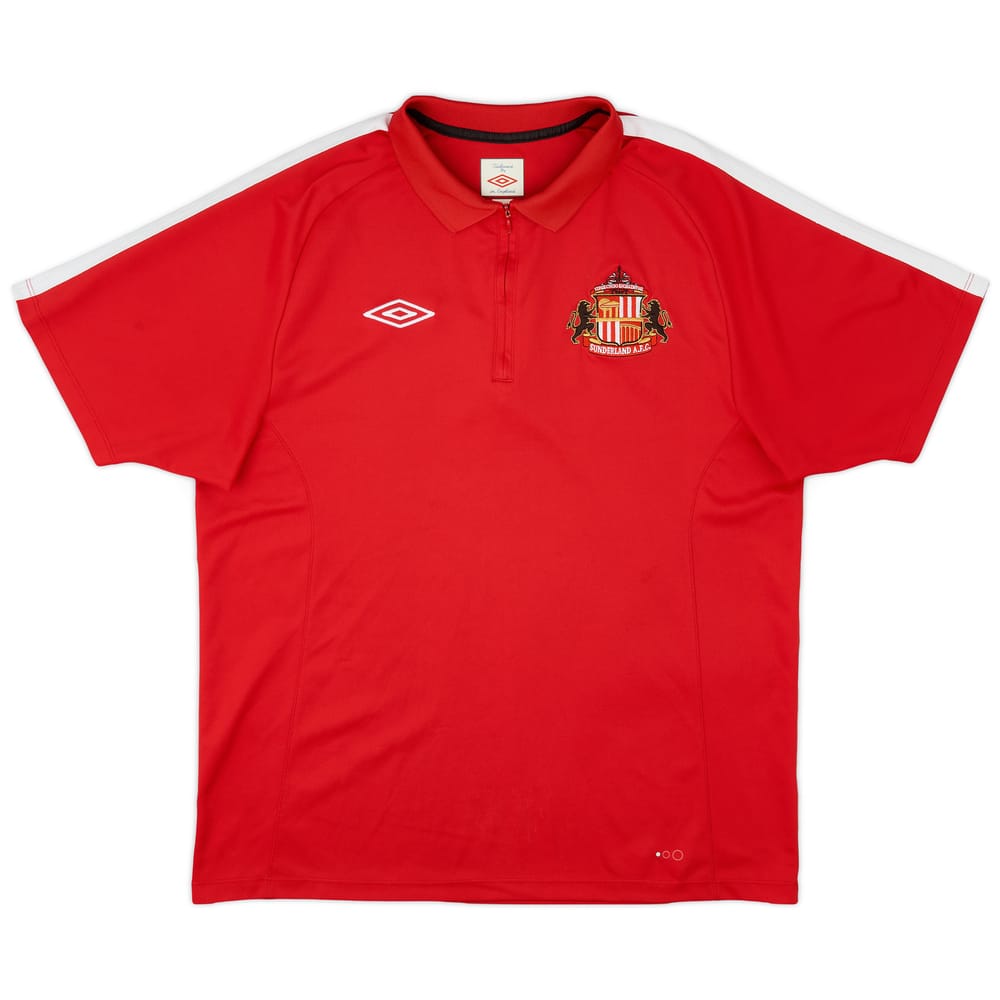 2010-11 Sunderland Umbro 1/4 Zip Training Shirt - 9/10 - (L)