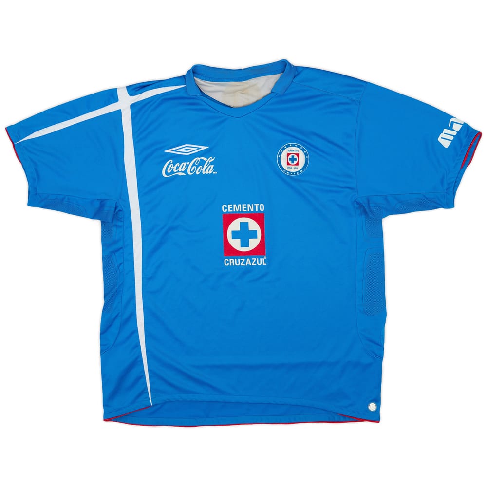 2006-08 Cruz Azul Home Shirt - 9/10 - (M)