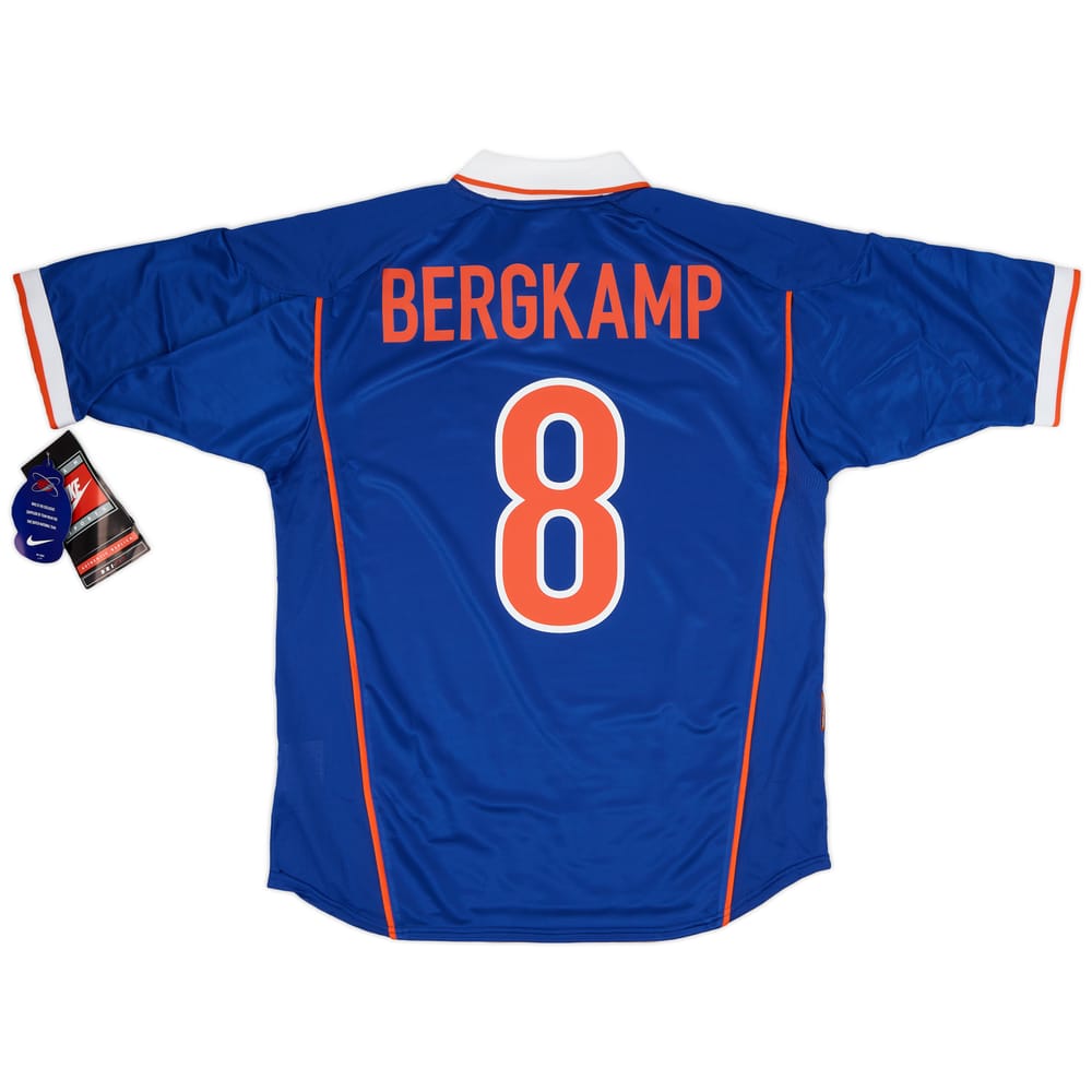 1998-00 Netherlands Away Shirt Bergkamp #8 (L)