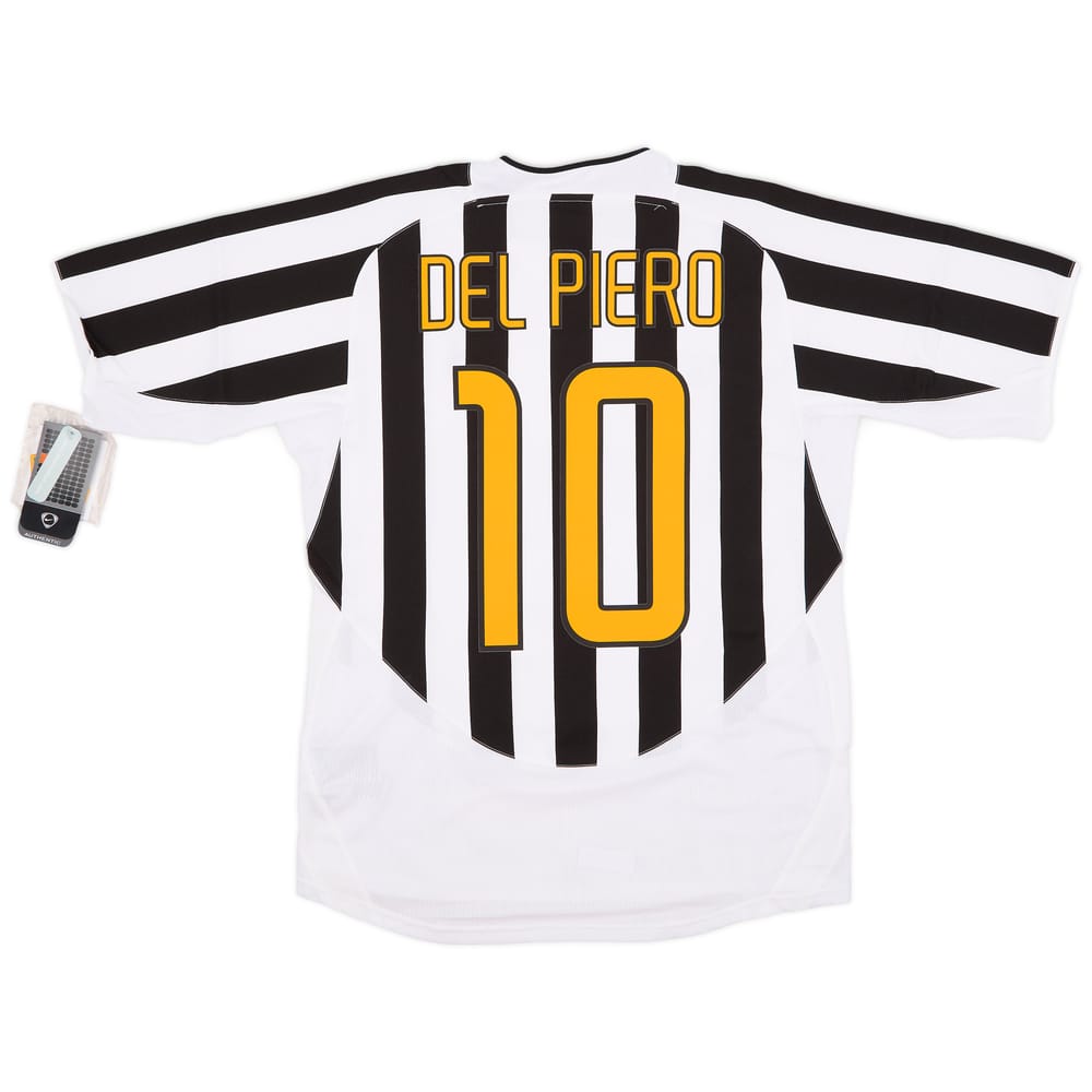 2003-04 Juventus Home Shirt Del Piero #10 (M)