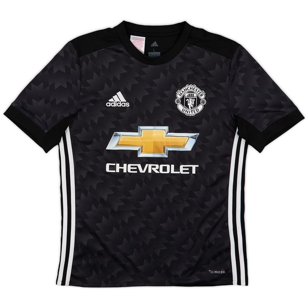 2017-18 Manchester United Away Shirt - 8/10 - (L.Boys)