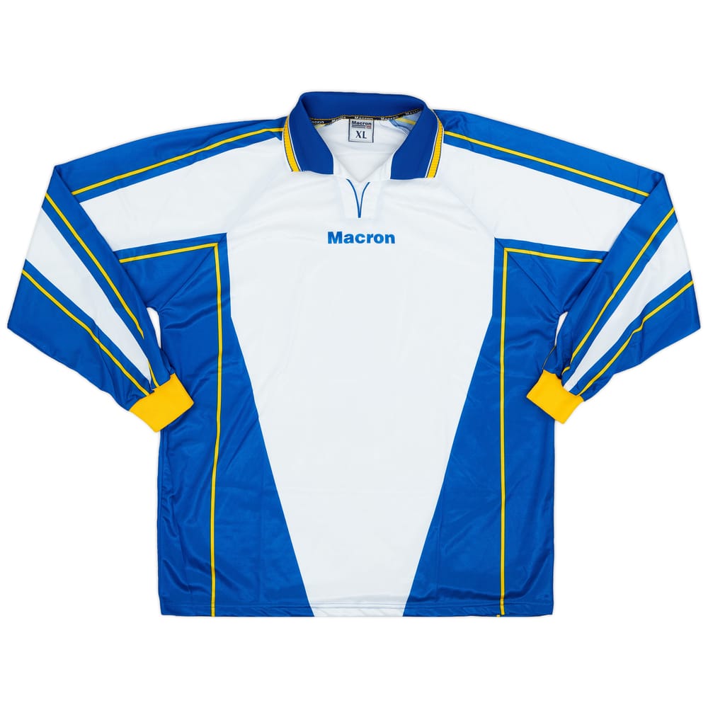 2000s Macron Template L/S Shirt - 9/10 - (XL)