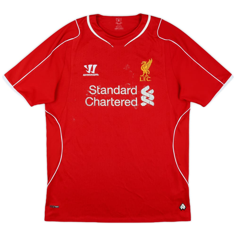 2014-15 Liverpool Home Shirt - 4/10 - (L)