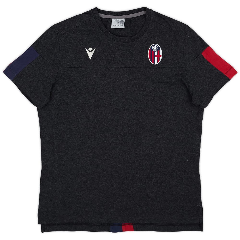 2019-20 Bologna Macron Cotton Tee - 9/10 - (M)