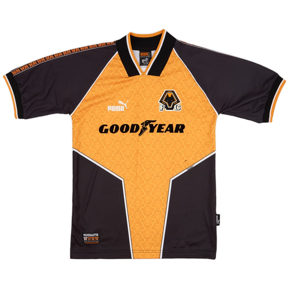 1996-98 Wolves Home Shirt - 6/10 - (S)