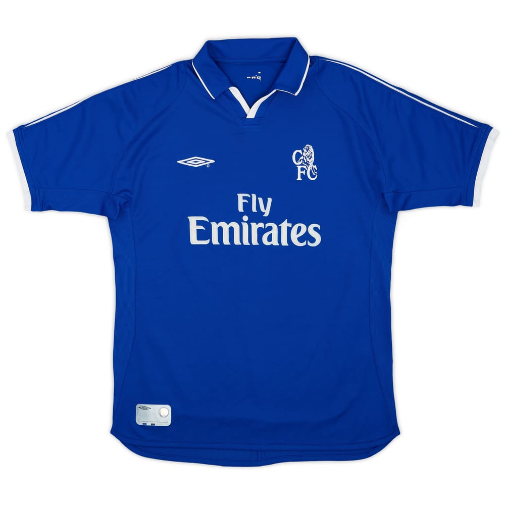 2001-03 Chelsea Home Shirt - 8/10 - (XL.Boys)