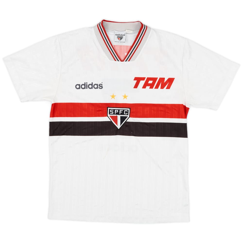 1996 Sao Paulo Home Shirt #7 - 8/10 - (M)