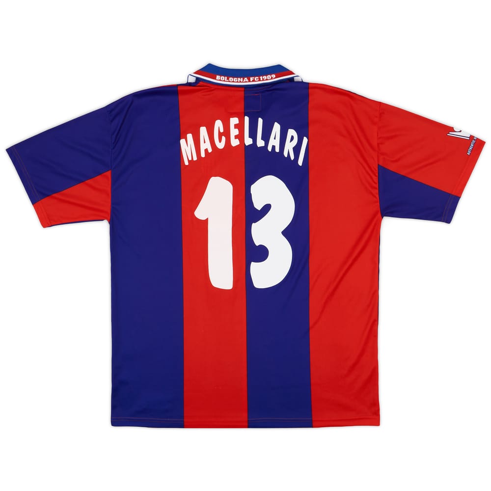 2001-02 Bologna Home Shirt Macellari #13 - 8/10 - (XL)
