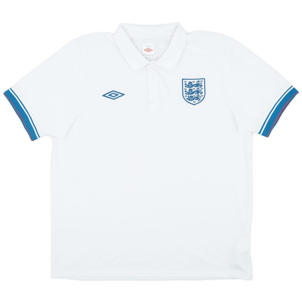 2009-10 England Umbro Polo Shirt - 8/10 - (XL)