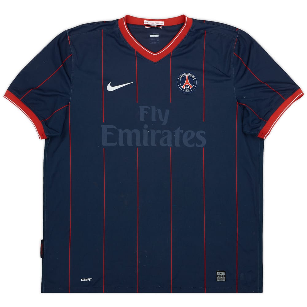 2009-10 Paris Saint-Germain Home Shirt - 3/10 - (XXL)