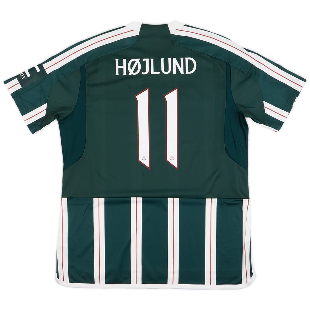 2023-24 Manchester United Away Shirt Hojlund #11 (XL)