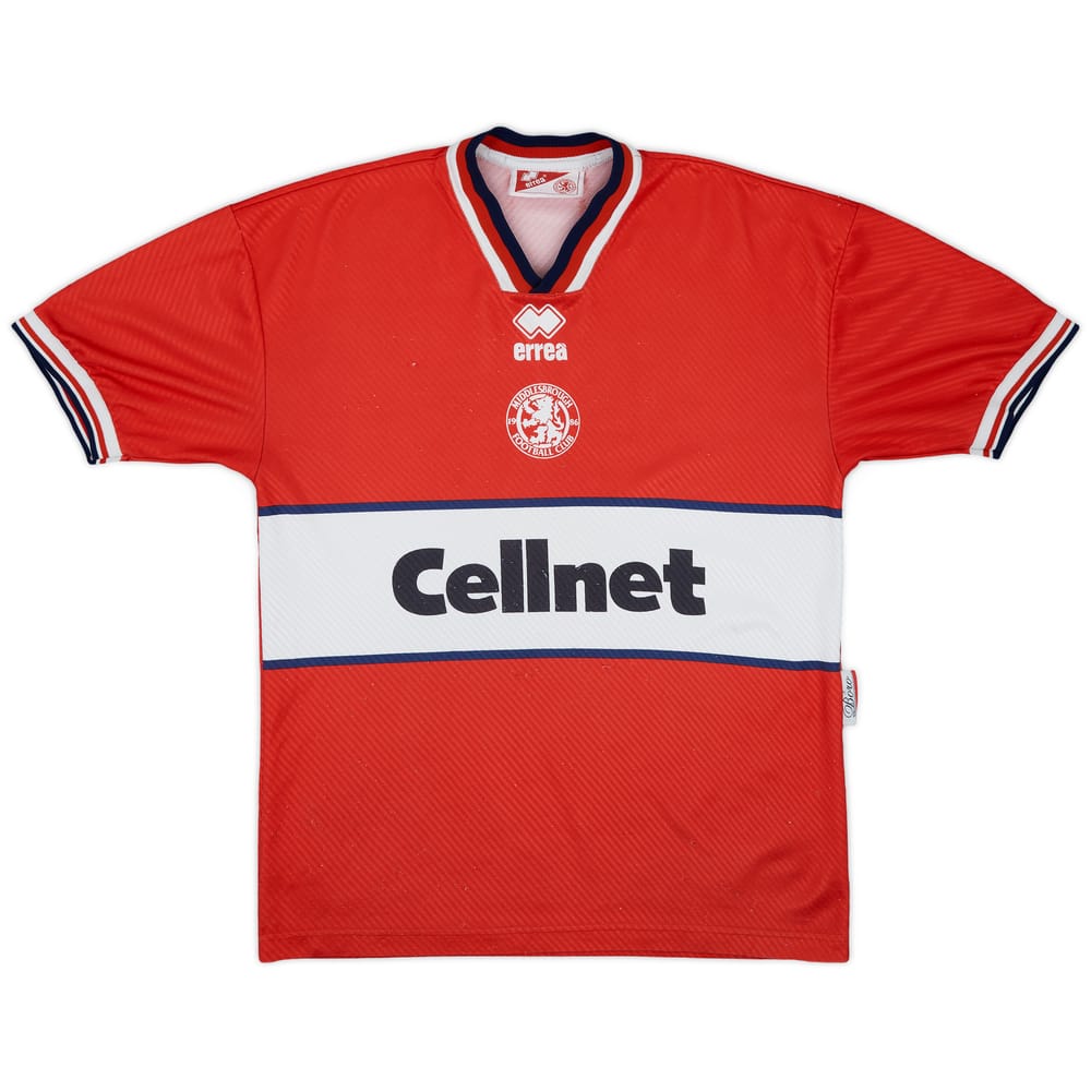1997-98 Middlesbrough Home Shirt - 7/10 - (M)