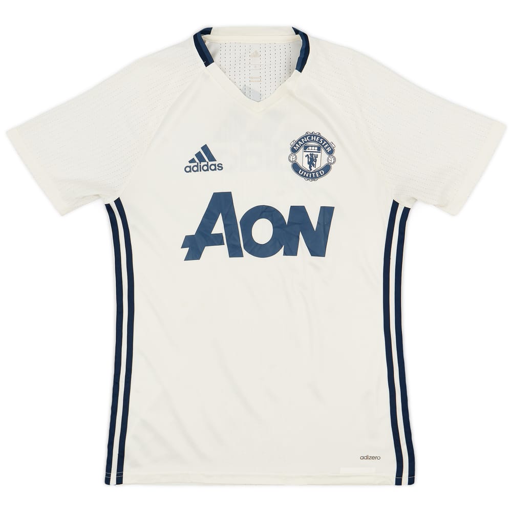 2016-17 Manchester United adizero Training Shirt - 8/10 - (S)