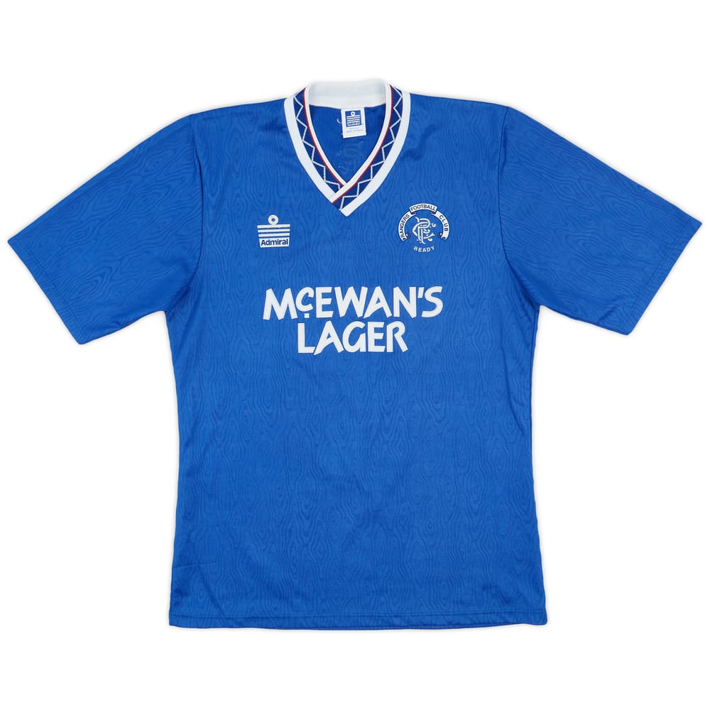 1990-92 Rangers Home Shirt - 9/10 - (M)