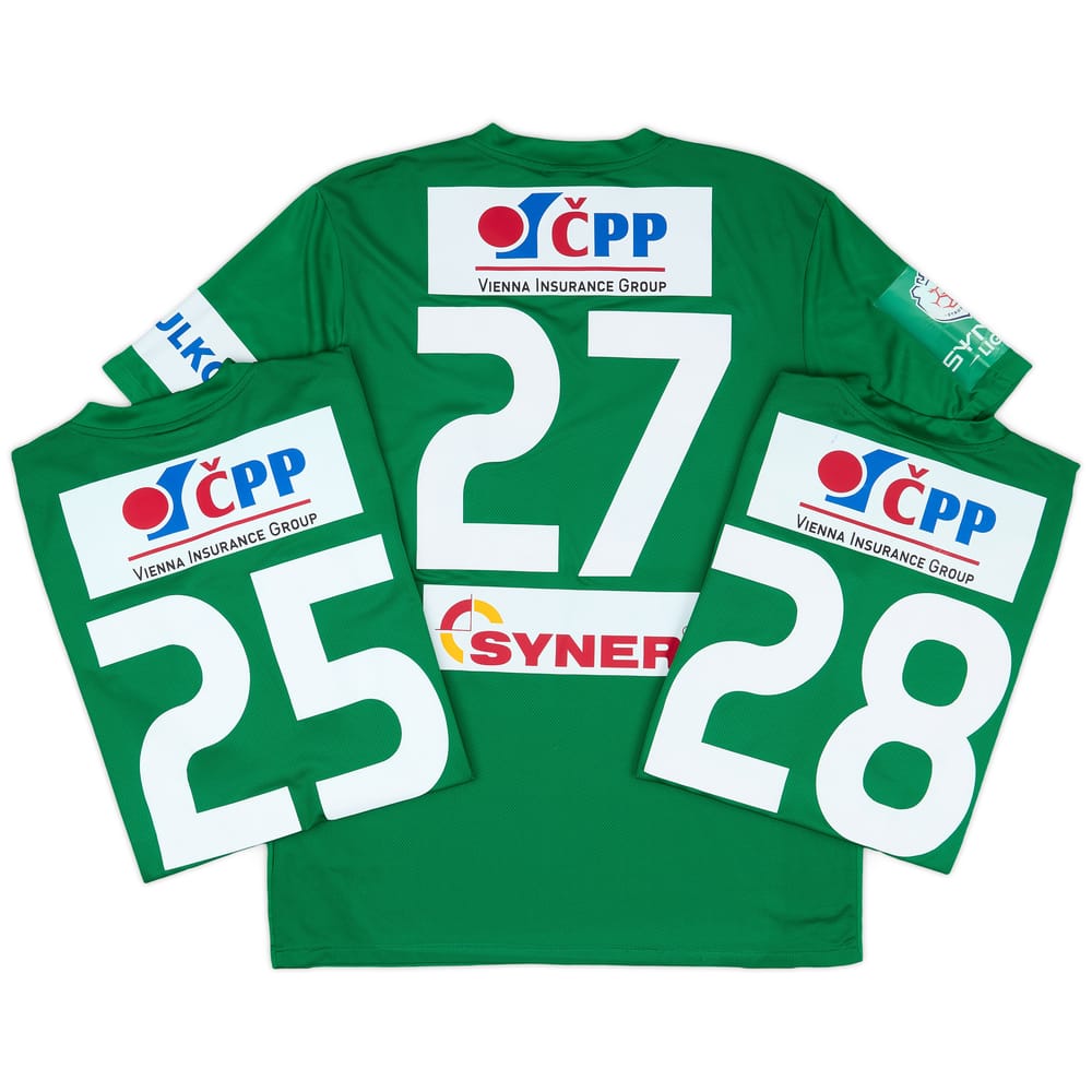 2013-14 FK Jablonec Player Issue Home Shirt # - 9/10 - (L)
