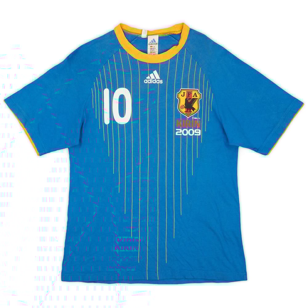 2008-09 Japan adidas Cotton Tee #10 - 6/10 - (S)
