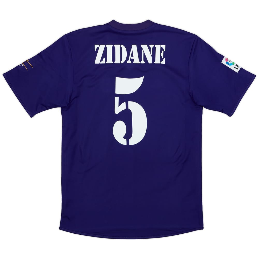 2001-02 Real Madrid Centenary Third Shirt Zidane #5 - 8/10 - (M)