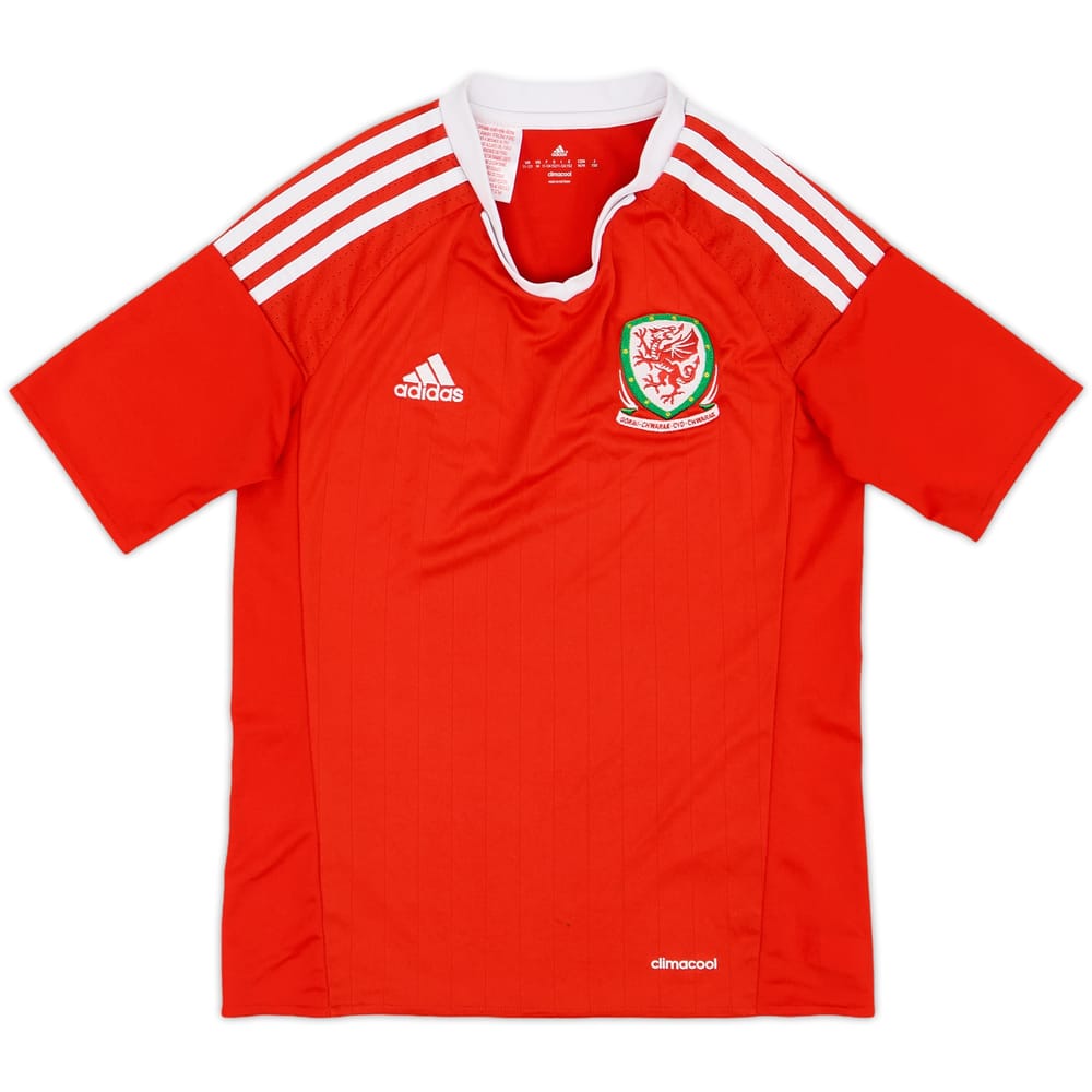 2016-17 Wales Home Shirt - 7/10 - (M.Boys)