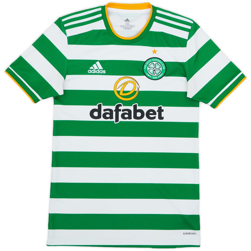 2020-21 Celtic Home Shirt - 7/10 - (XS)