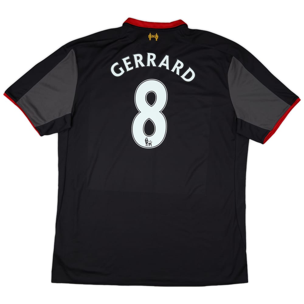 2014-15 Liverpool Third Shirt Gerrard #8 - 8/10 - (3XL)