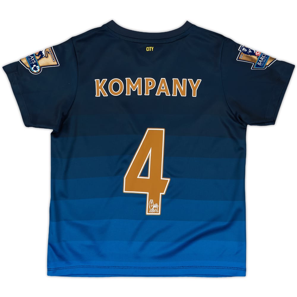 2014-15 Manchester City Away Shirt Kompany #4 - 10/10 - (5-6 Years)