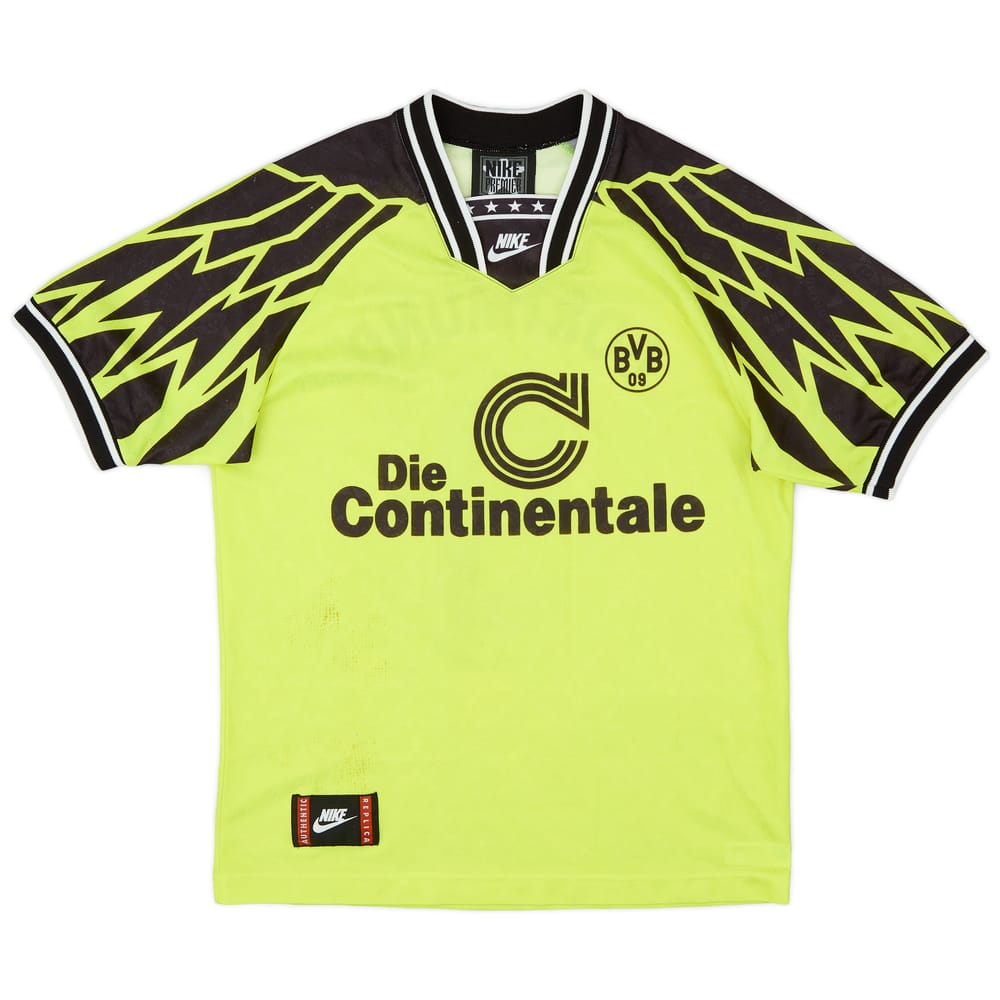 1994-95 Borussia Dortmund Home Shirt #9 - 5/10 - (M)