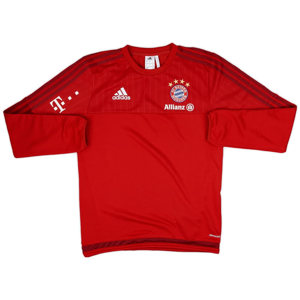 2015-16 Bayern Munich adidas Sweat Top - 9/10 - (S)
