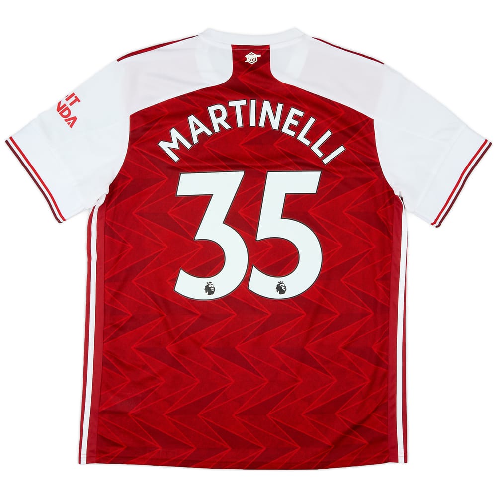 2020-21 Arsenal Home Shirt Martinelli #35 - 10/10 - (XL)