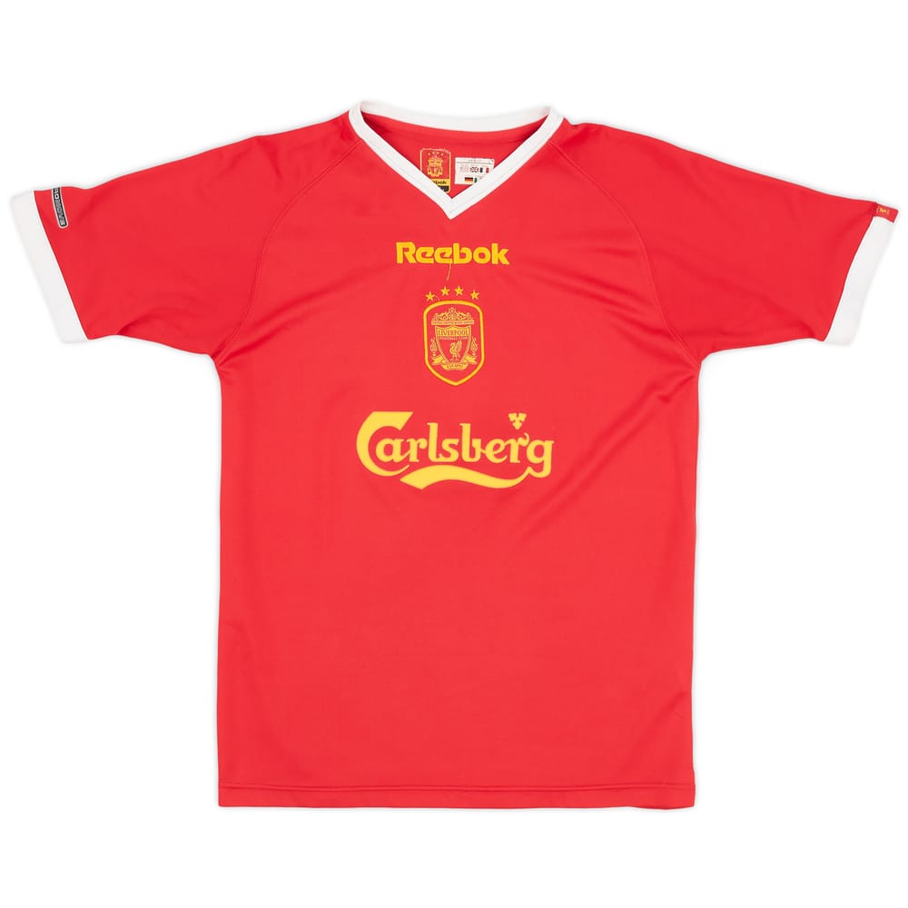 2001-03 Liverpool CL Shirt - 7/10 - (L.Boys)