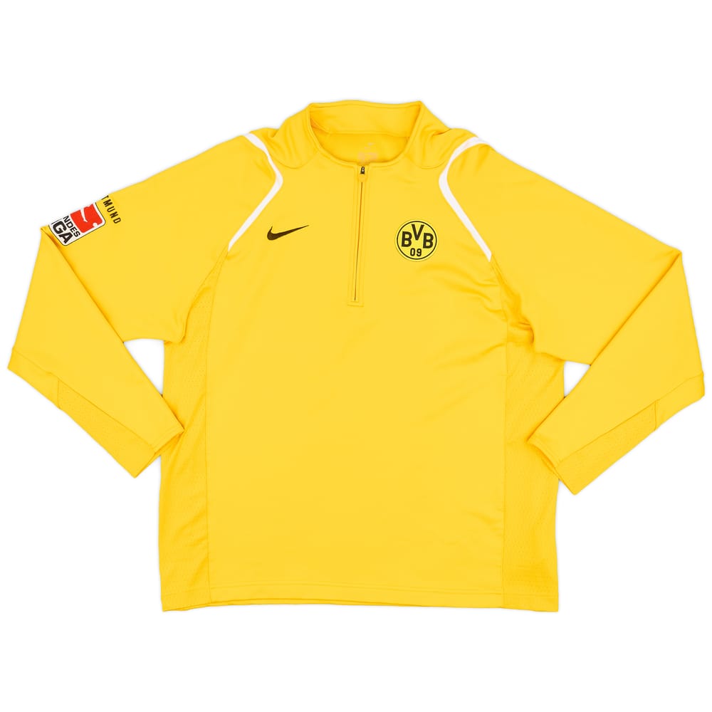 2006-07 Borussia Dortmund Nike 1/4 Zip Drill Top - 8/10 - (XL)