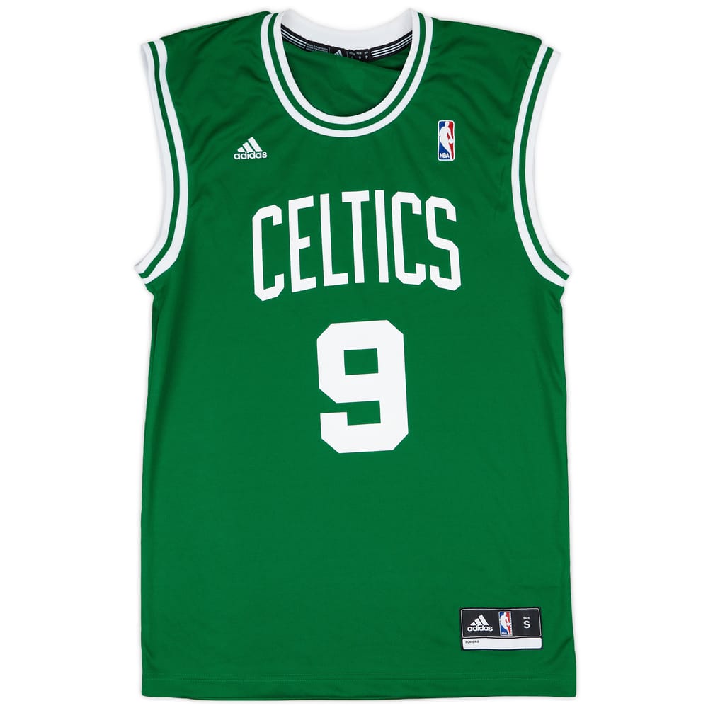 2010-14 Boston Celtics Rondo #9 adidas Away Jersey - 8/10 - (S)