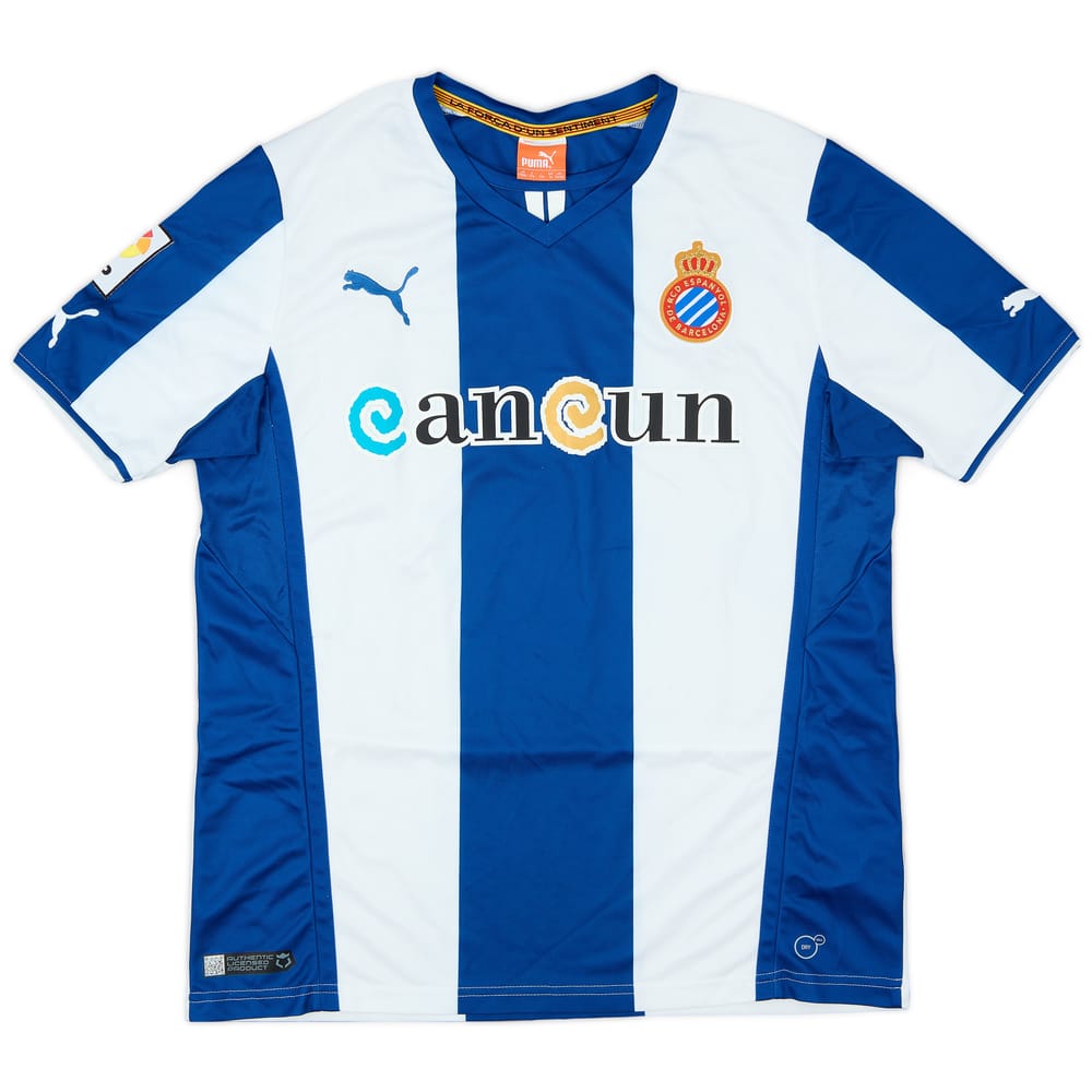 2013-14 Espanyol Home Shirt - 8/10 - (XXL.Boys)