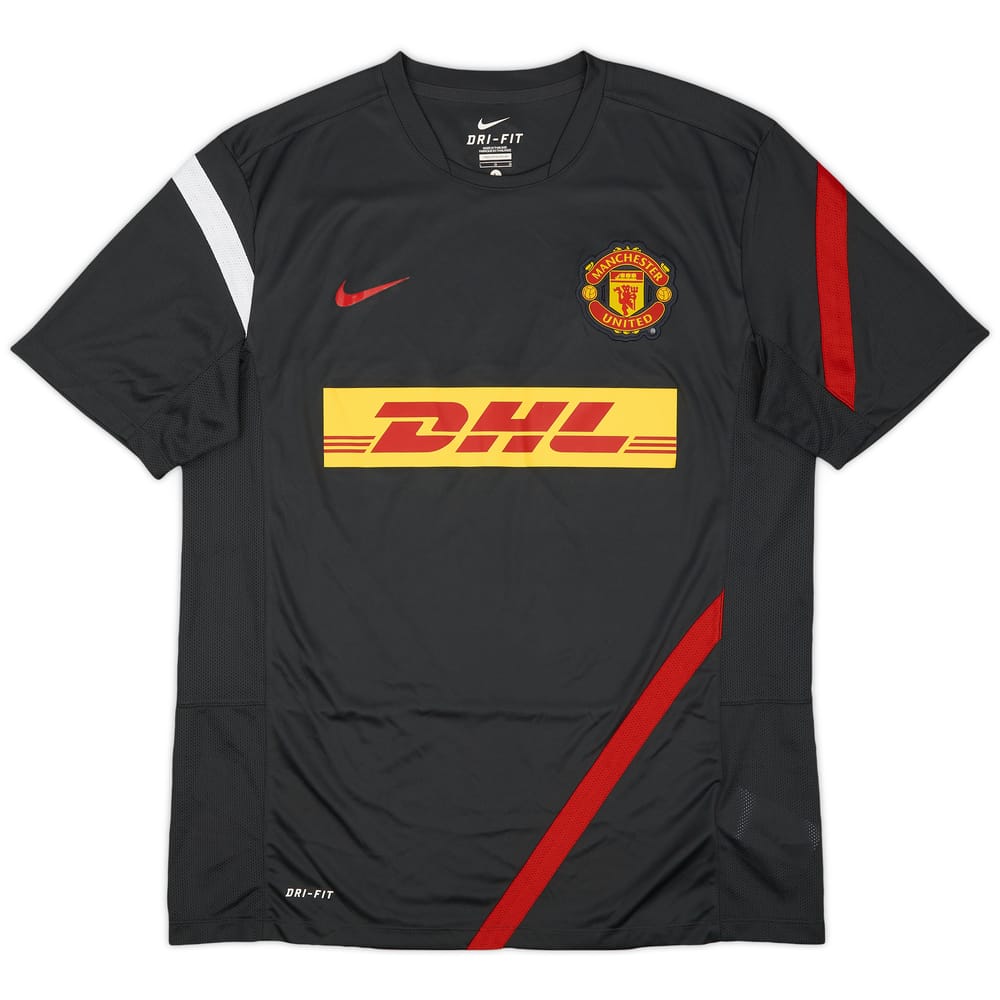2012-13 Manchester United Nike Training Shirt - 9/10 - (L)
