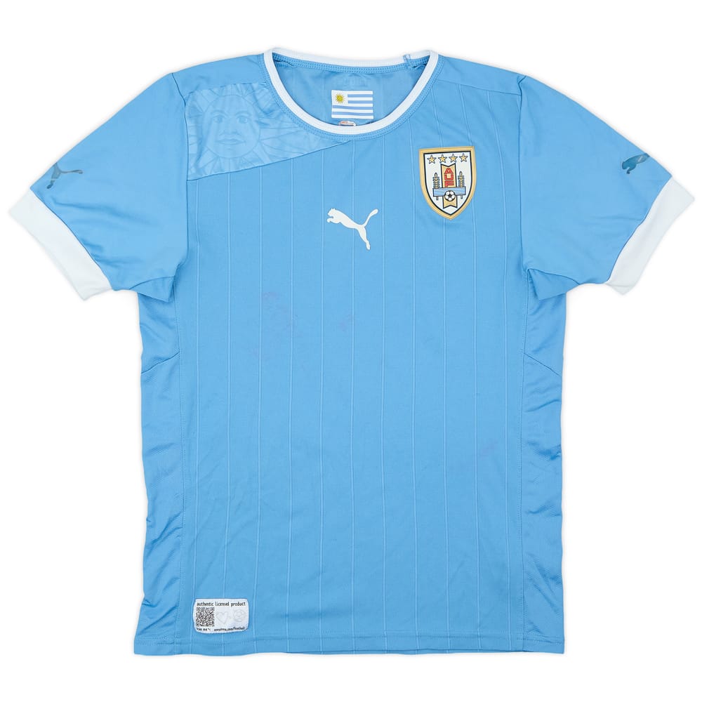 2012-14 Uruguay Authentic Home Shirt - 5/10 - (S)