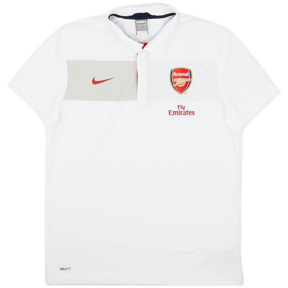 2009-10 Arsenal Nike Polo Shirt - 7/10 - (L)