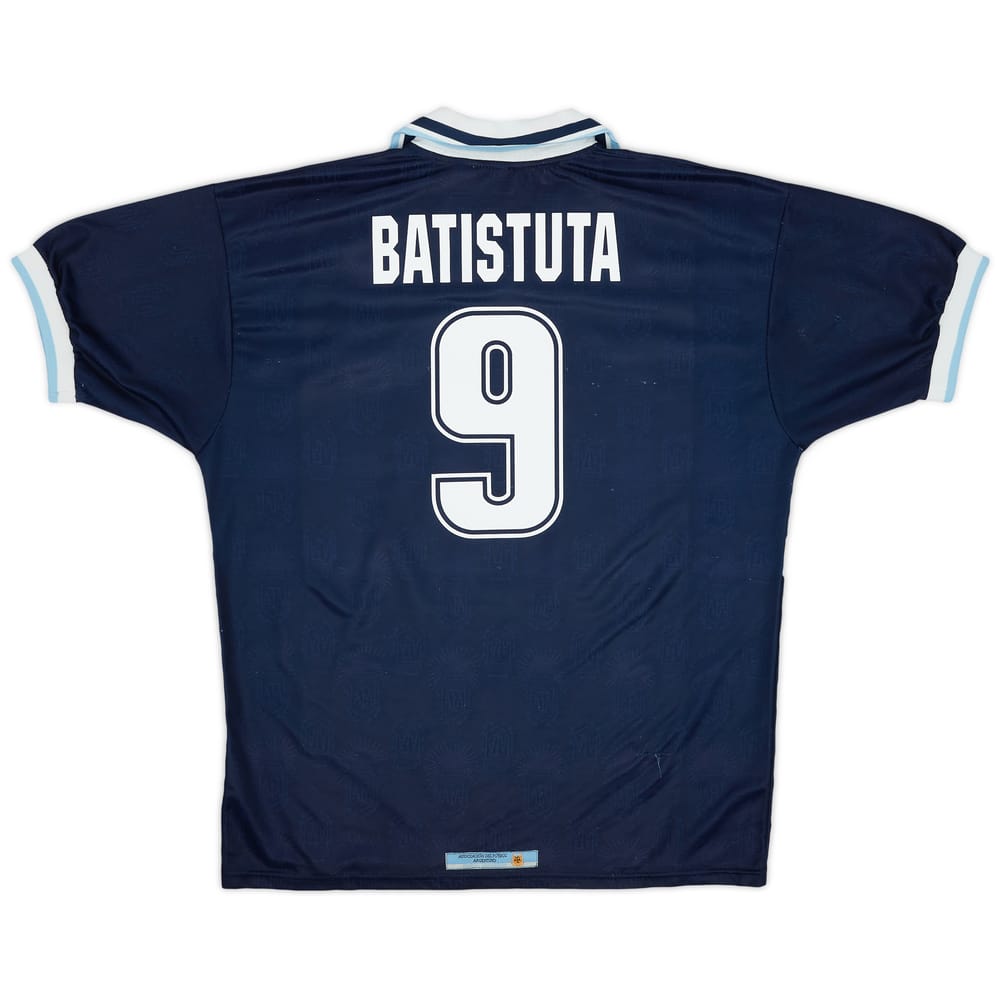 1999-01 Argentina Away Shirt Batistuta #9 - 7/10 - (L)