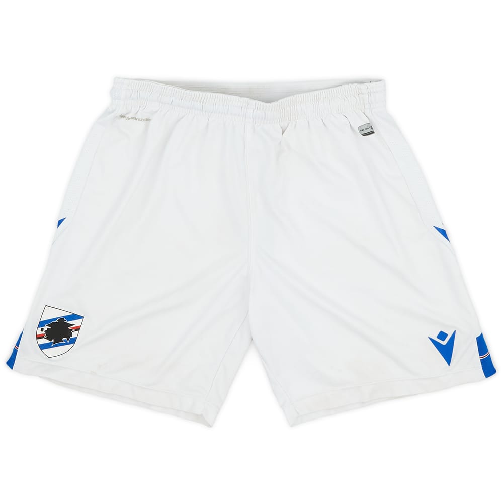2020-21 Sampdoria Home Shorts - 6/10 - (M)